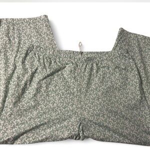 🛍️ 3/$15 Charter Club Women’s Cropped Capri Pj Pants size L